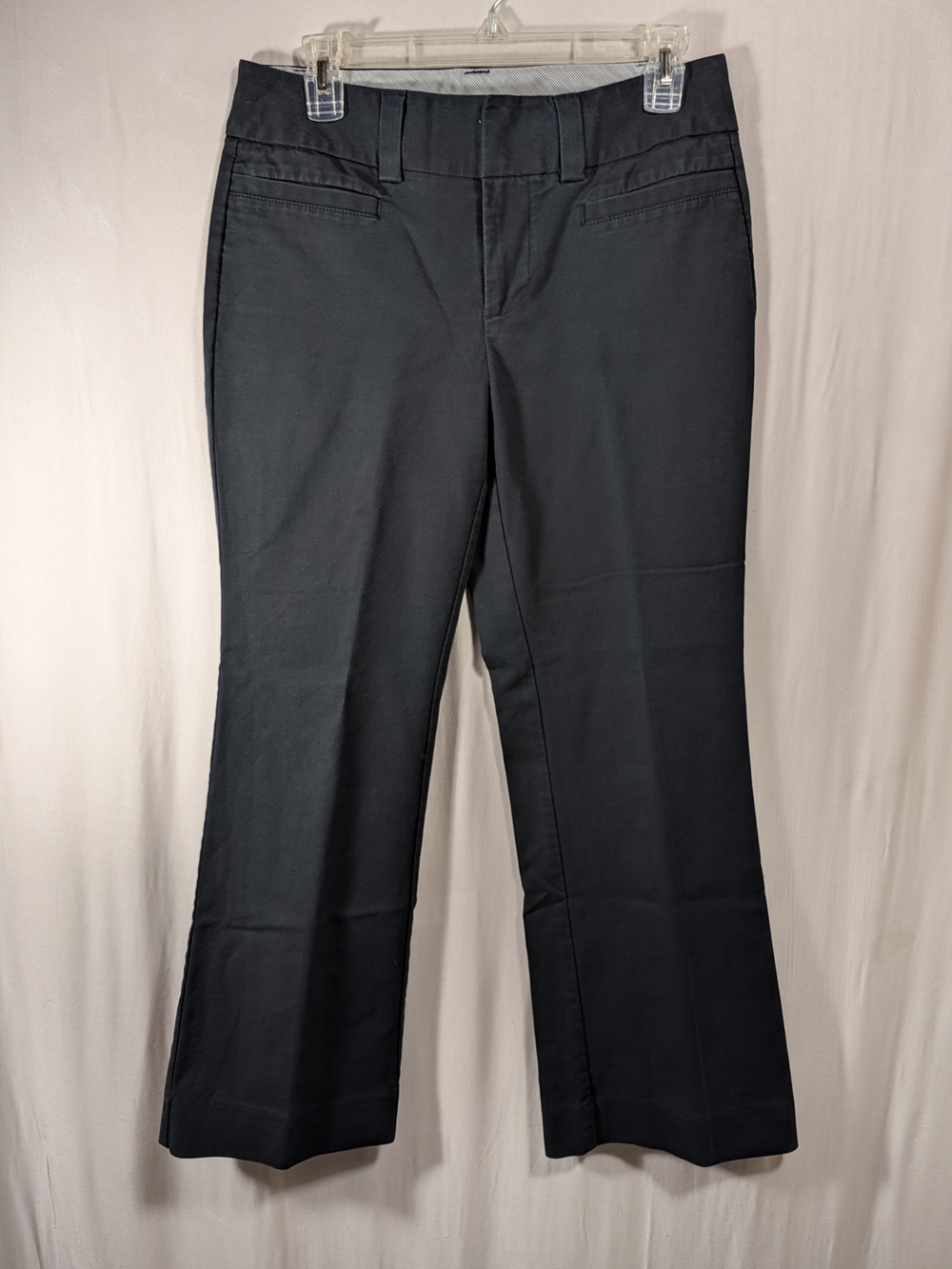 Gap Curvy Fit Flared Women's Black Dress Pants